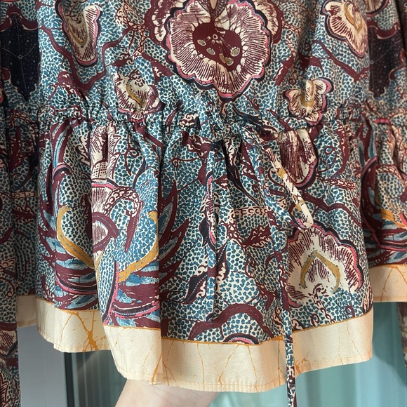 Ulla Johnson Mireya cotton peplum top - Picture 6 of 11